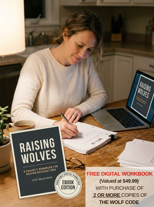 Raising Wolves Workbook: A Parents Workbook for Raising Resilient Kids